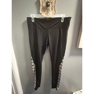 Athleta leggings large black‎ D23